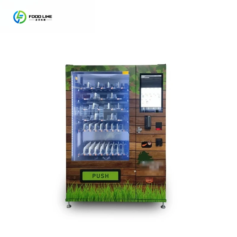 Touchscreen Vending Machine with Elevator Function for Custom Software Development FL Customized Cake Vending Machine