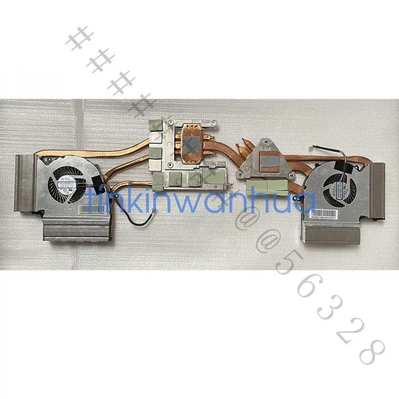 New CPU GPU Heatsink Cooling Fan Assembly For MSI GE75 GP75 MS‑17E8 GTX1650 Laptop Internal Radiator Cooler Replacement Repair P