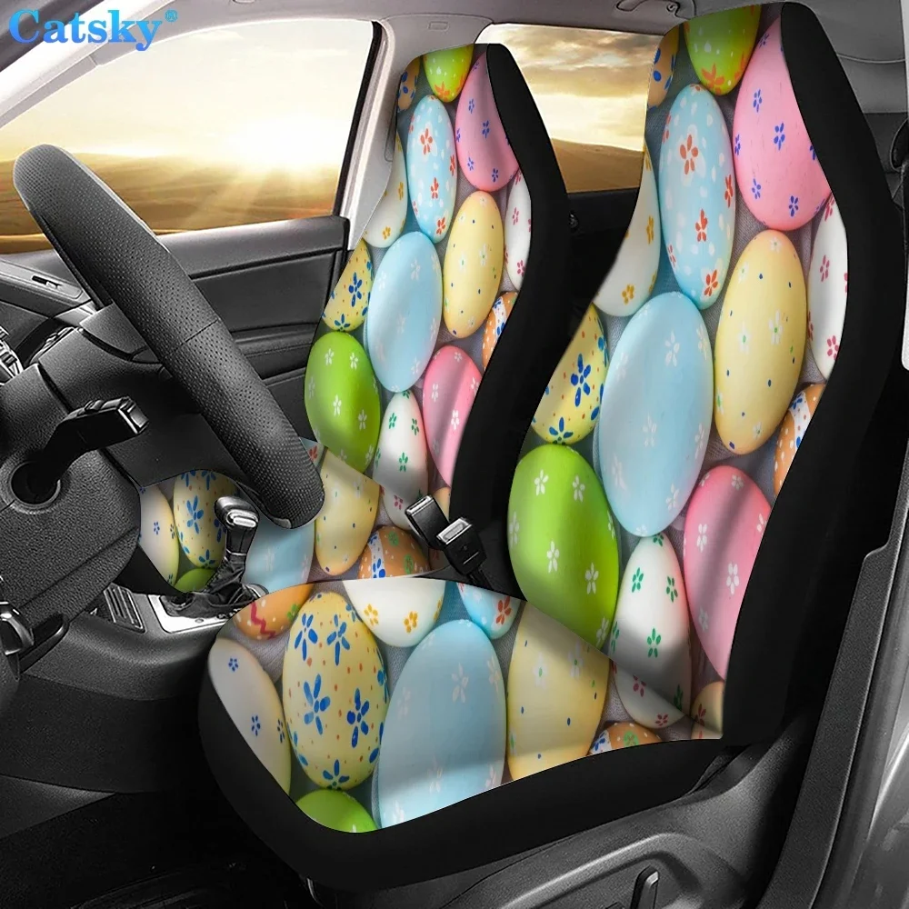 Easter Car Seat Cover Protection Dustproof Interior Accessories Suitable for Car SUV SUV Seat Cover