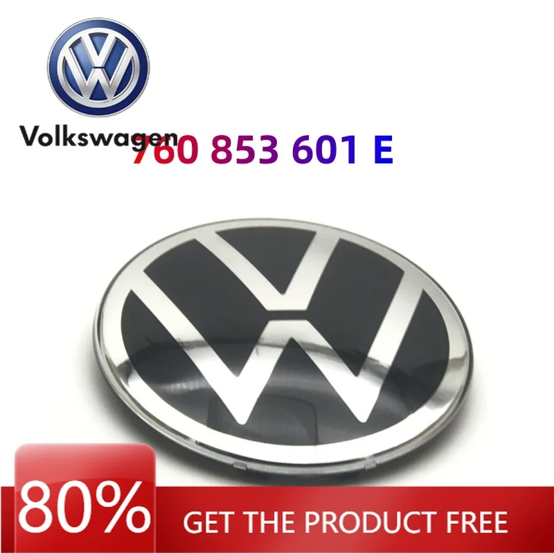 

Эмблема переднего бампера для VOLKSWAGEN 760853601E, для VW Tiguan L, Tharu, Tayron, Touareg 2019-2022, значок на решетку радиатора с ACC-радаром, 7 шт.