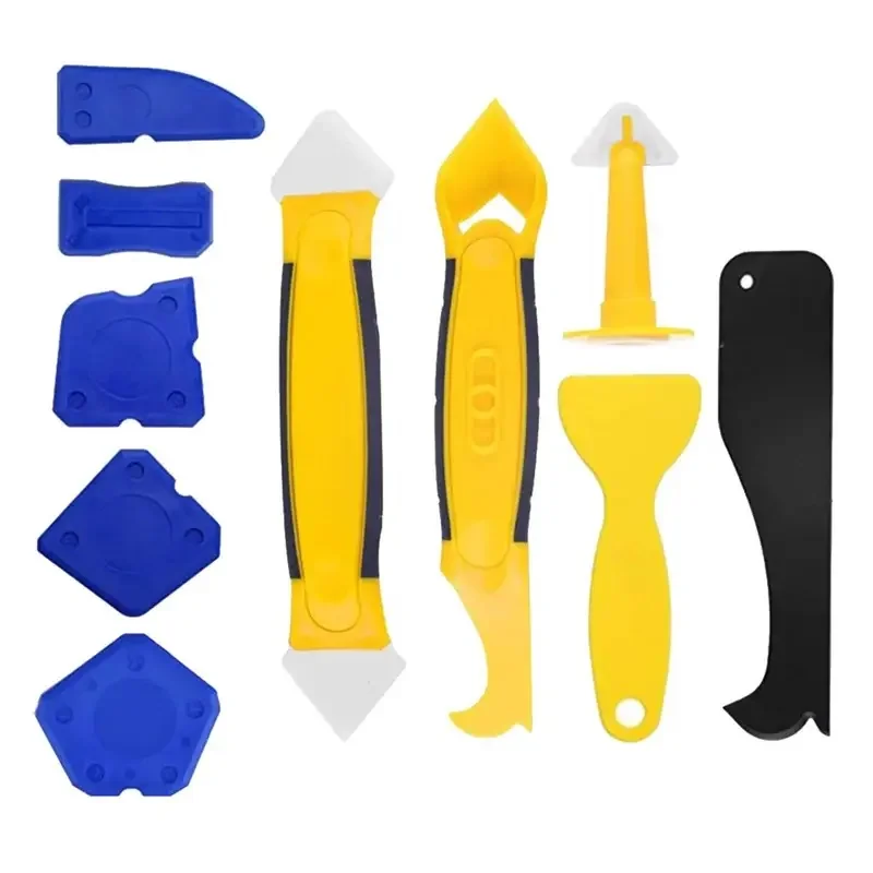 10pcs Caulking Grouting Spreader Sealer Finishing Smoothing Kit