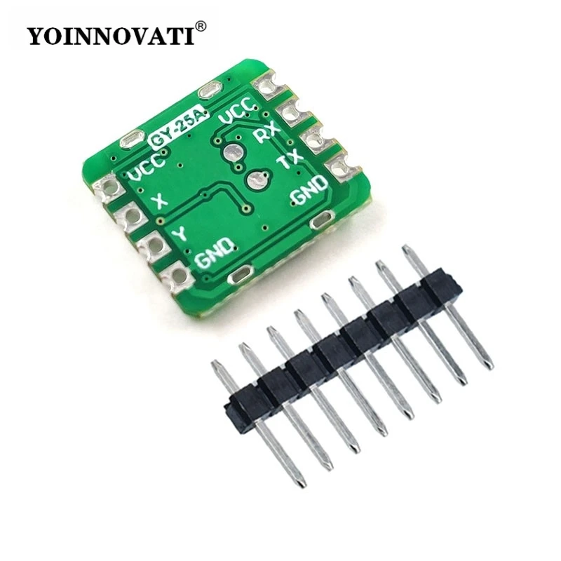 GY-25A Dual-Axis Tilt Sensor Module - High-Precision Analog/Serial Output (SCA60C Replacement)