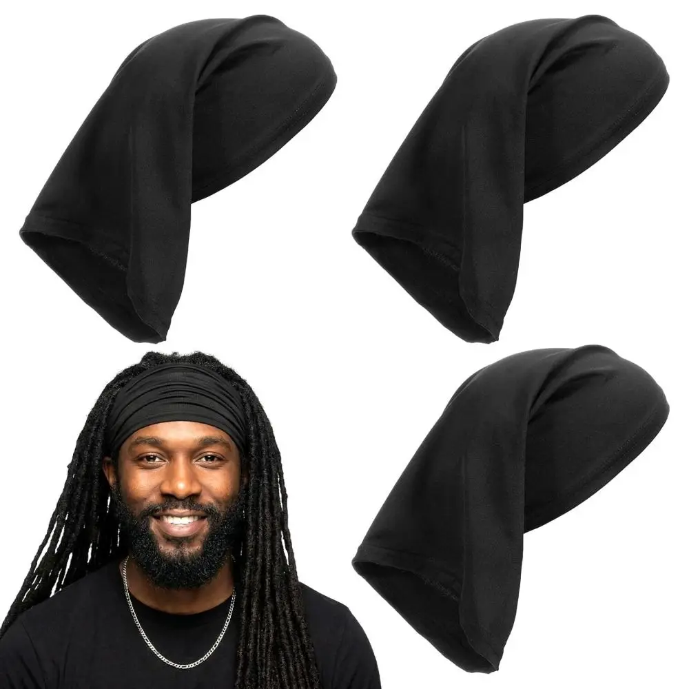 Comfortable Elastic Dreadlock Caps Stretchy Unisex Loc Cap Breathable Dreads Head Wrap Daily Wear