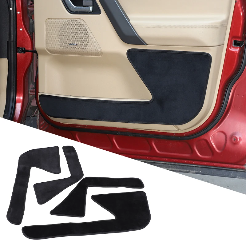 

Velvet Car Inner Door Anti-kick Pad Anti-Dirty Panel Trim Protective Pad For Land Rover Freelander 2 2007-2012 Accessories