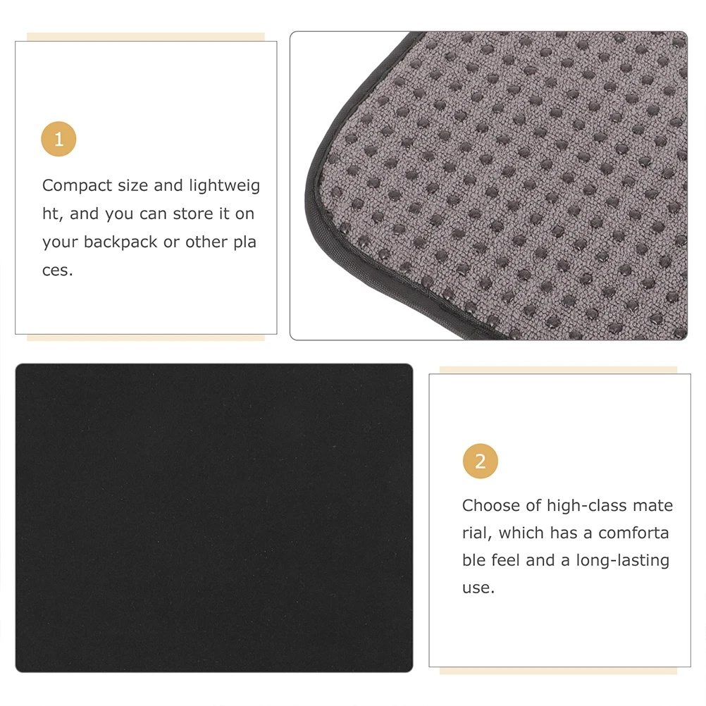 

3pcs Microfiber Cleaning Pad for Bowling Balls Compact Lightweight Professional Polishing Towel Ball Wipes Cloth Kit