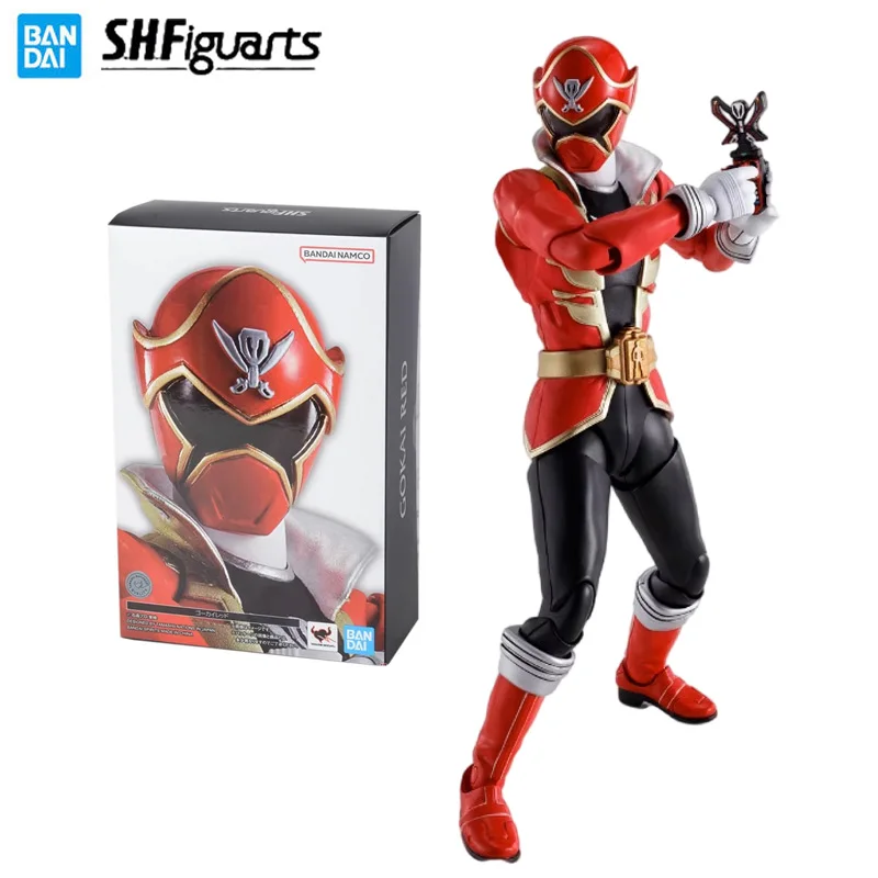 

Bandai Genuine Kaizouku Sentai Gokaiger Finished Model Kit S.H.Figuarts Series Joe Gibken Anime Action Figure Toys for Boys