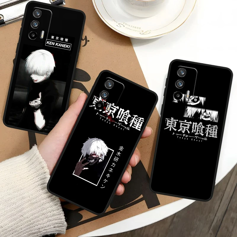 Anime T-tokyo G-ghoul Cool For OPPO Realme GT Neo 10 9i 8i 7i 6s 5 Narzo 50i 50A 240W Pro Plus Black Soft Phone Case