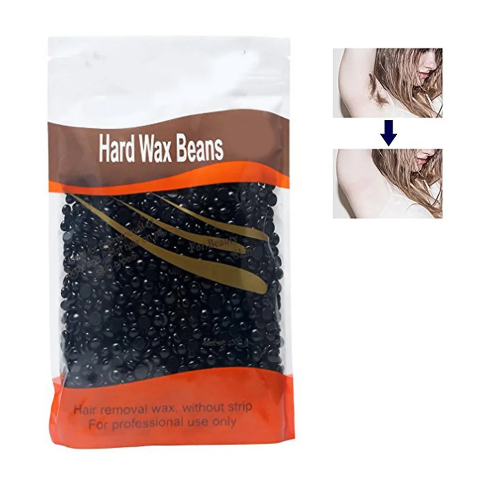 300G Smooth Peel Hard Wax Beans Painless Hair Removal Depilatory Beads All Skin Types Face Body Fast Effective Waxing