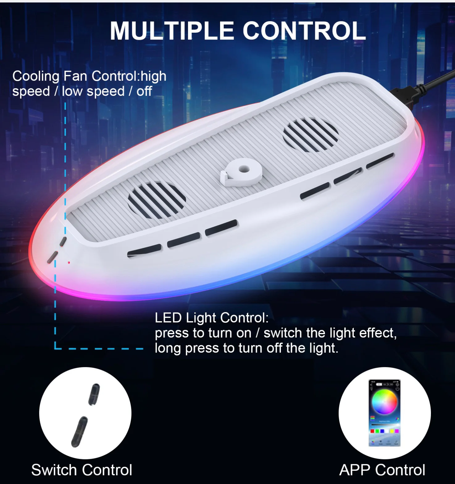 Thumbnail 3 - #41 Cheap PS5 Cooling Stations Worth Buying