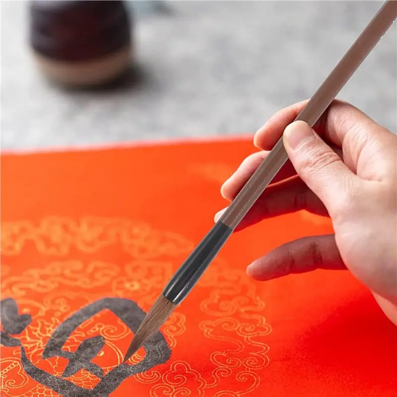 12Pcs Calligraphy Brush Brush Kanji Brush Chinese Writing Brush For Watercolor Ink Brushes Painting Drawing Brushes