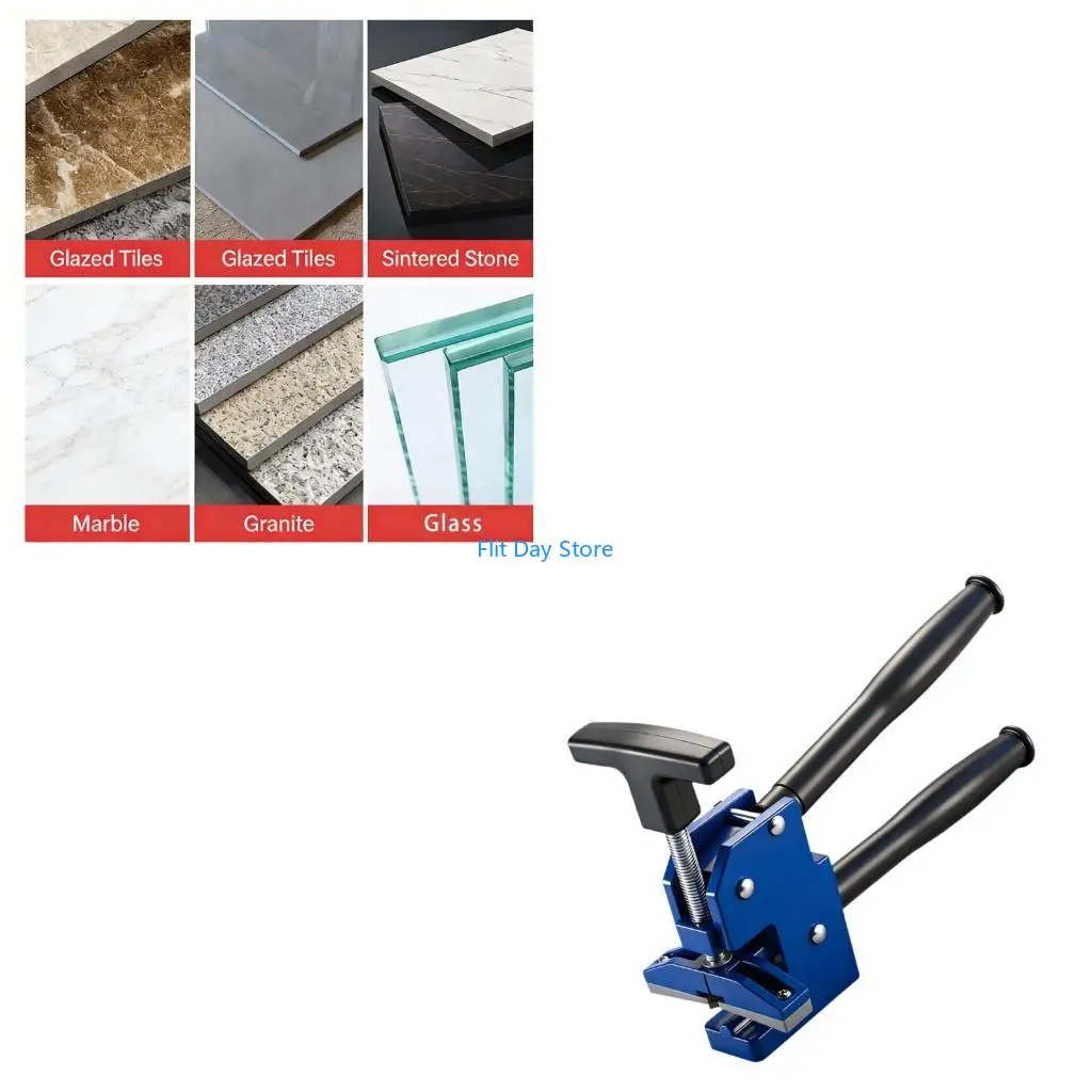 F92C Tile Cutting Breaking Pliers Tile Snippers Splitter Opening Pliers For Clean Breaks And Reduced Hand Fatigue