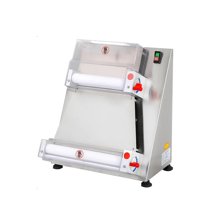 220V Commercial Automatic Electric Pizza Dough Roller Sheeter Stretching Machine