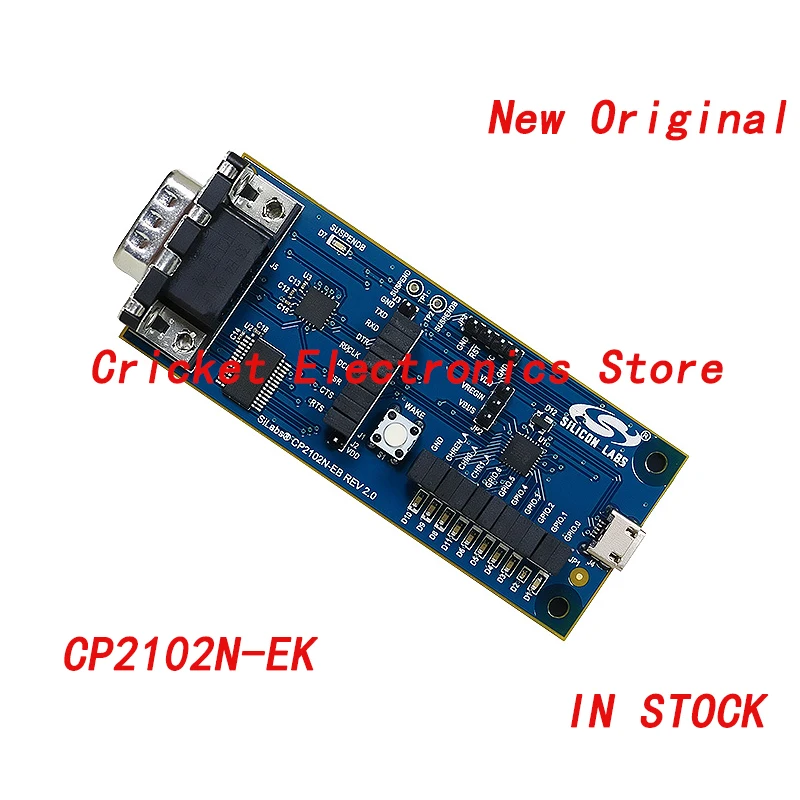 

CP2102N-EK CP2102N USB 2.0 to UART (RS232) Bridge Interface Evaluation Board