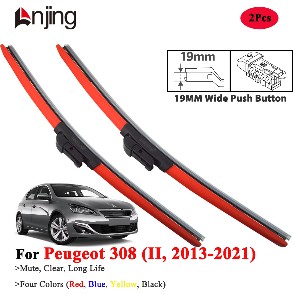 

LNJING Wiper Blades For Peugeot 308 T9 2013-2021