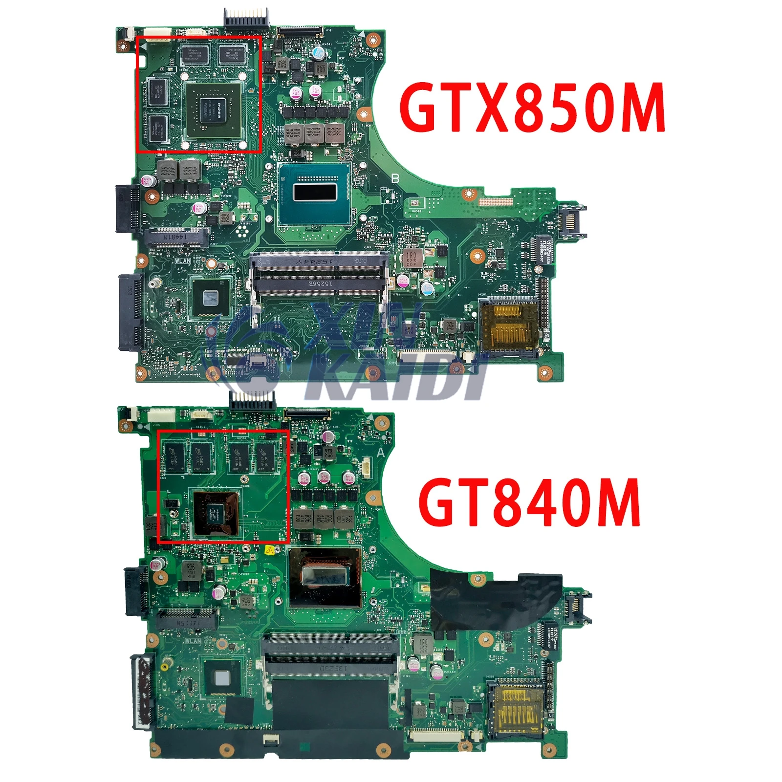 N56JK MAINboard For ASUS N56JN N56J G56J G56JK Laptop Motherboard I5-4200H I7-4710HQ GT840 GTX850M Video Card 100% test OK