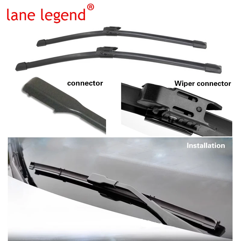 Car Wiper LHD Front Wiper Blades For Renault Arkana XM3 2018 - 2023 Windshield Windscreen Window Car Rain Brushes 24