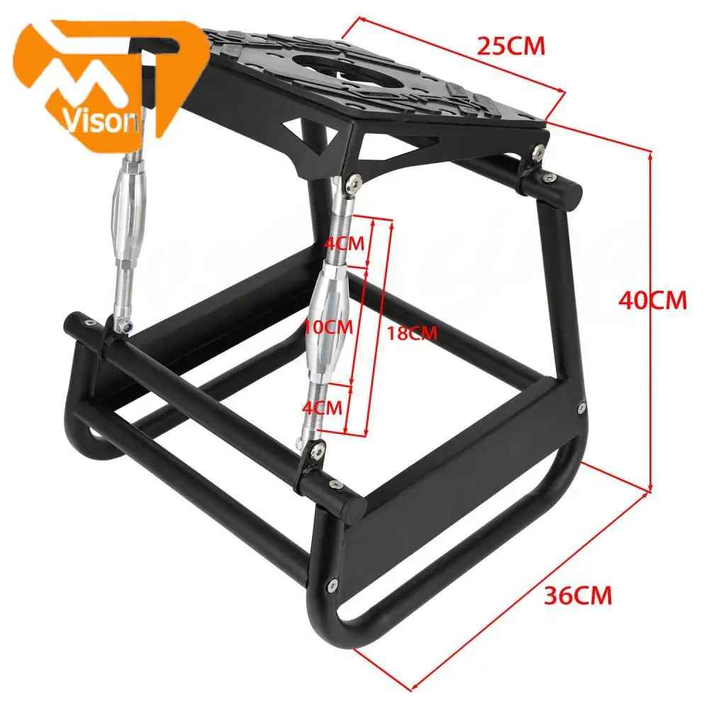 Universal Motocicleta Manutenção Stool, Stand, Assento, KTM, Honda, Yamaha, Suzuki, Kawasaki, Dirt Bike, Repair Stand