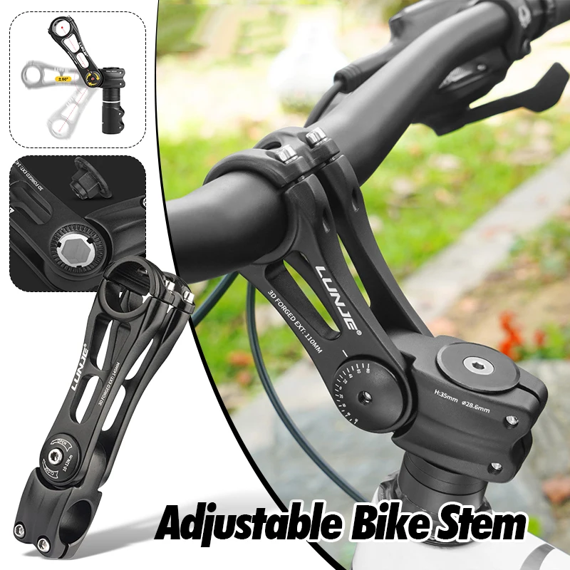 

3D кованый регулируемый вынос руля MTB - высокопрочный сплав, прочный дизайн для компонентов горного велосипеда/горного велосипеда