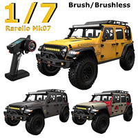 NEW 1/7 Rarello MK07 large off-road climbing car Brushless/Brush RC  Model Off-Road Vehicle Two-Speed Shift Differential Lock ca