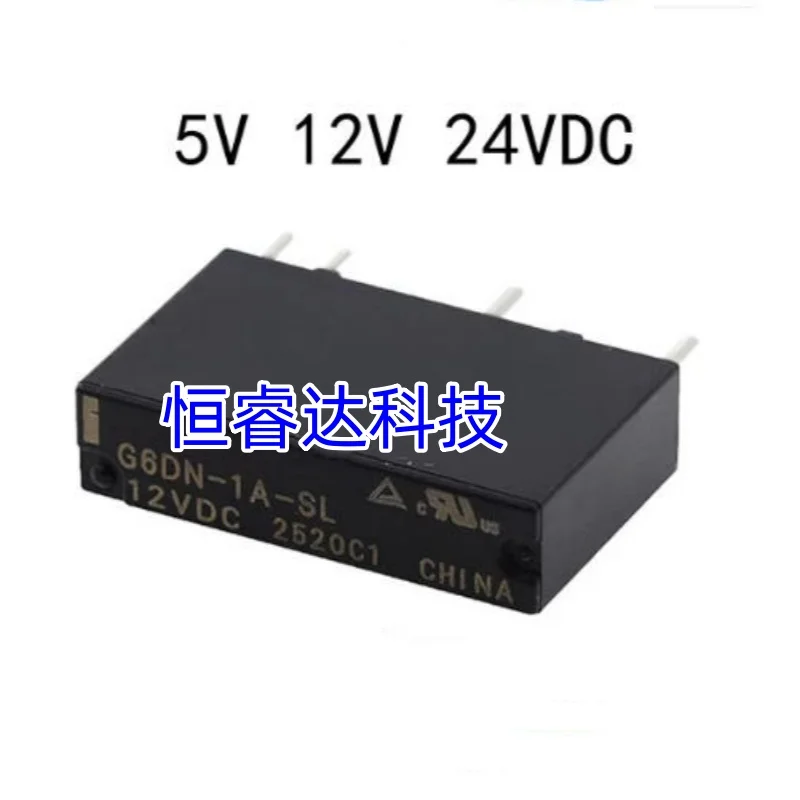 10Pcs Original G6DN-1A-SL-DC5V/12V/24V 24VDC relay 4 feet 5A group of normally open