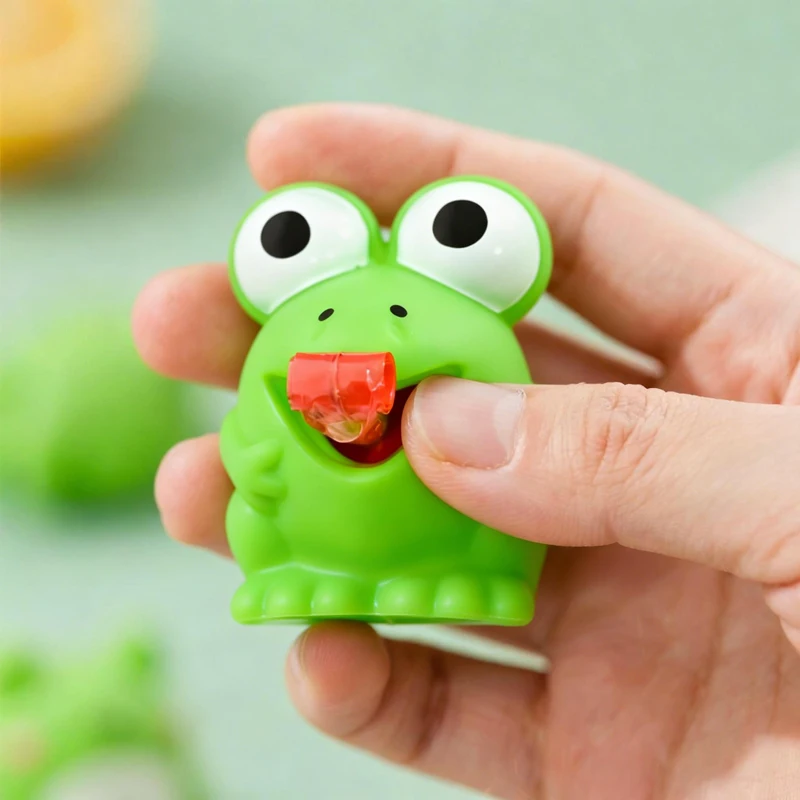 ของเล่นบีบไดโนเสาร์กบตลก ของเล่นสัตว์ดูดลิ้นสุดสร้างสรรค์ ของเล่นเสริมพัฒนาการสำหรับเด็ก ของเล่นบีบคลายเครียด ของขวัญคริสต์มาส