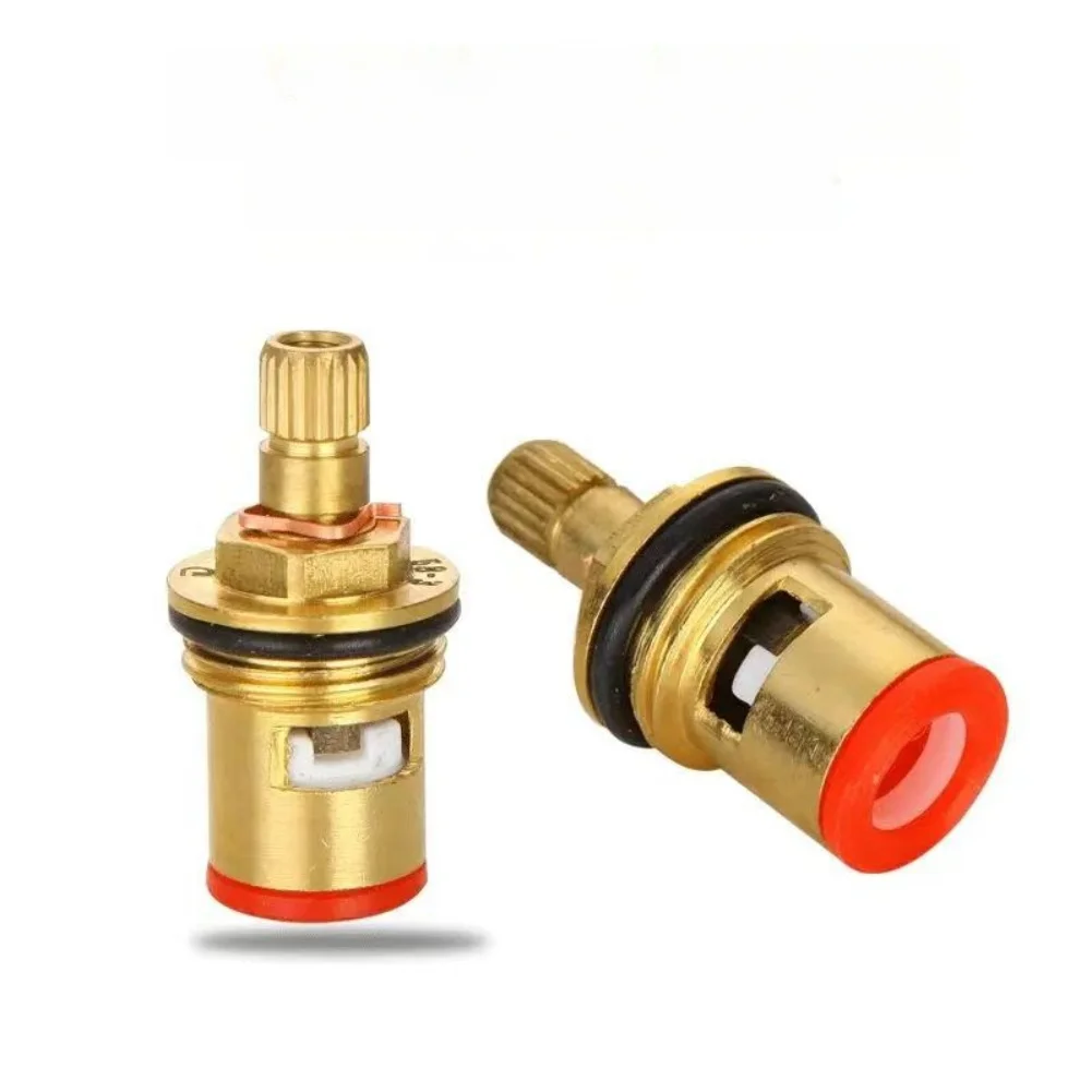 For Bathroom Sinks Single-handle Porcelain Valve DIY Repair Kitchen Repair Easy Installation Hot And Cold Compatible