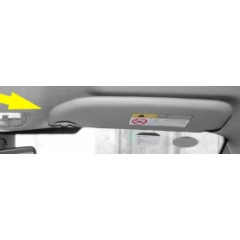 أصلي لبيجو 301 لسيتروين C-Elysee 2014- C3-XR C3L حاجب من الشمس الأيمن مع مرآة مكياج جديدة تمامًا