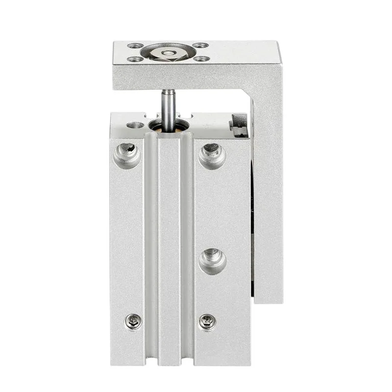 MXH6 MXH10 MXH16 MXH20 Rail Cylinder Precision Pneumatic Air Linear Side Rail Guide Rod Cylinder Slide Cylinder