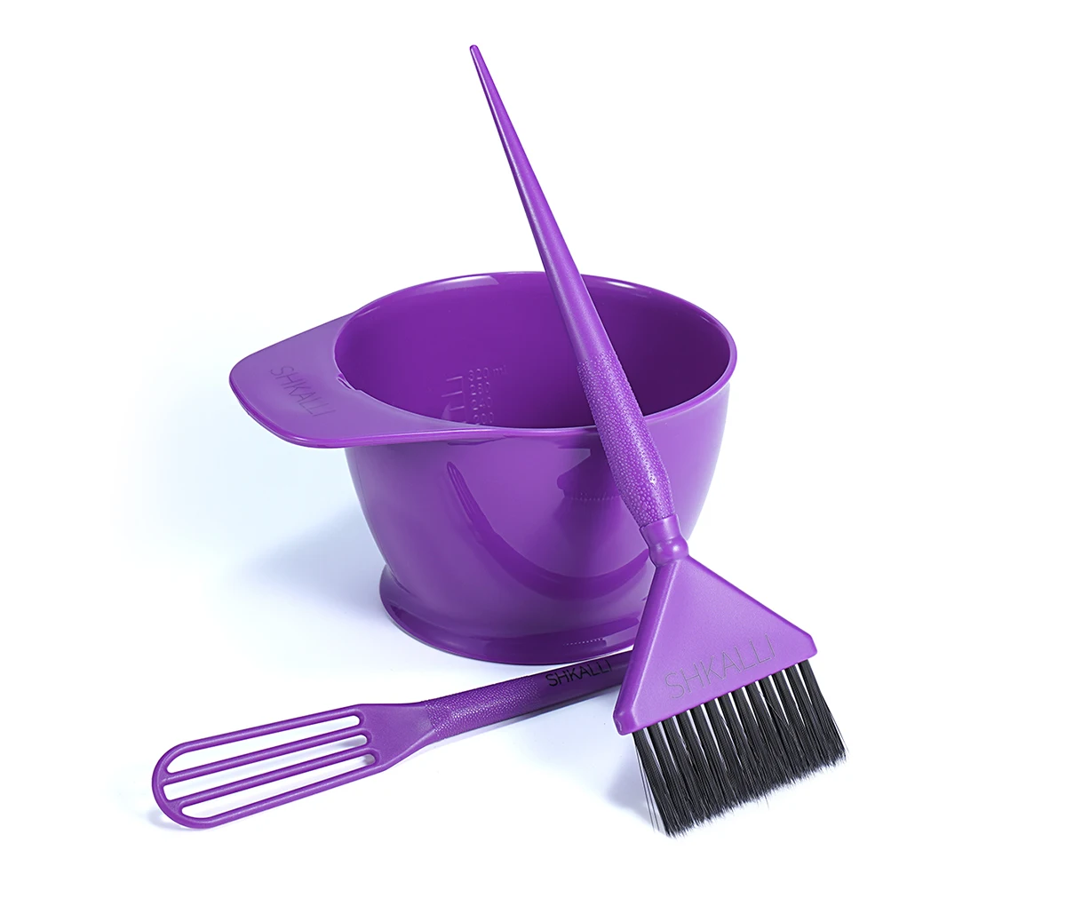 SHKALLI Professionelles Haarfärbeset: Große Färbeschale, breiter Pinsel und Mini-Rührstab für Salon-Perfekte Ergebnisse – Detail 12