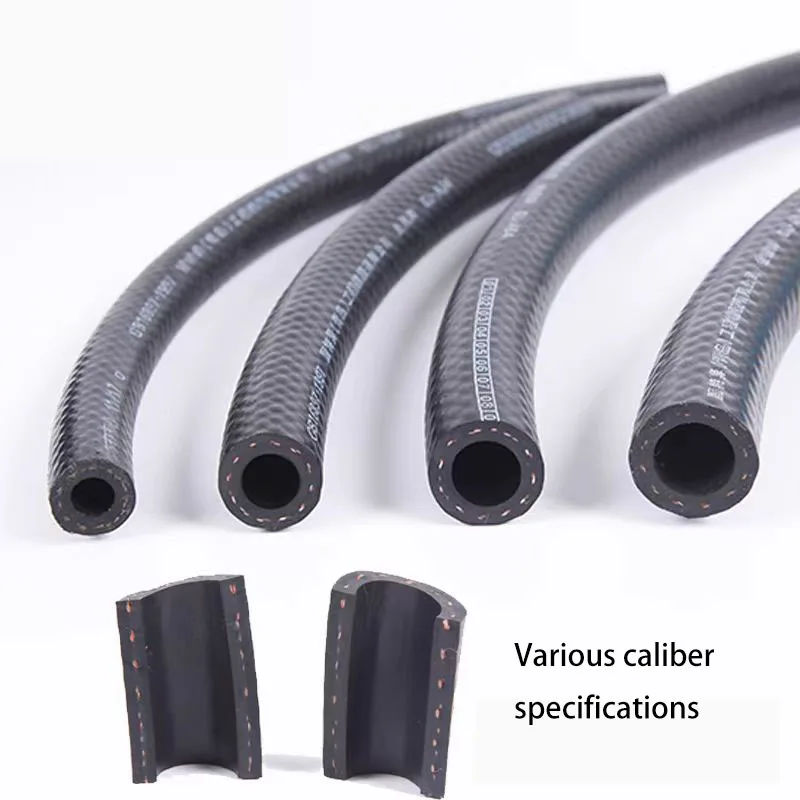 1M 3M 5M 8M 10MFuel Hoses Rubber Car Oil Pipe NBR Oil-Resistant Rubber Pipe Line Gasoline Diesel Hose Low Pressure Hose ID4~38mm