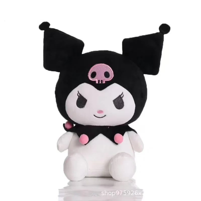 Sanrio Strawberry Kuromi Cuscino Peluche Ragazze Morbido Peluche Giocattoli Fragola Melody Doll Regalo