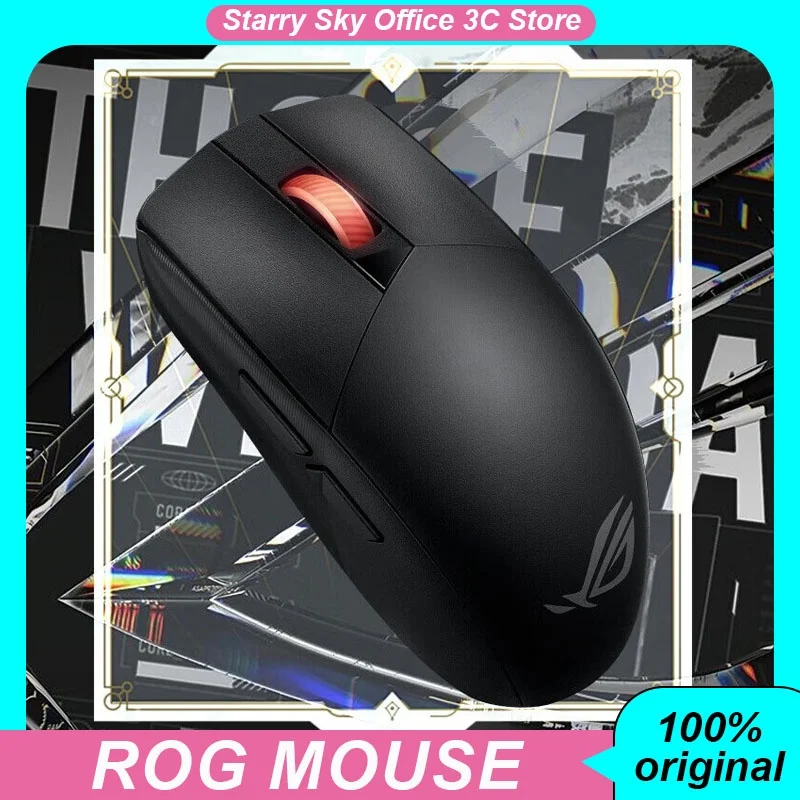 

ROG Shadow Blade 3 Mouse Lightweight RGB lighting effect Symmetrical hand shape Long endurance Low latency Esports game mouse