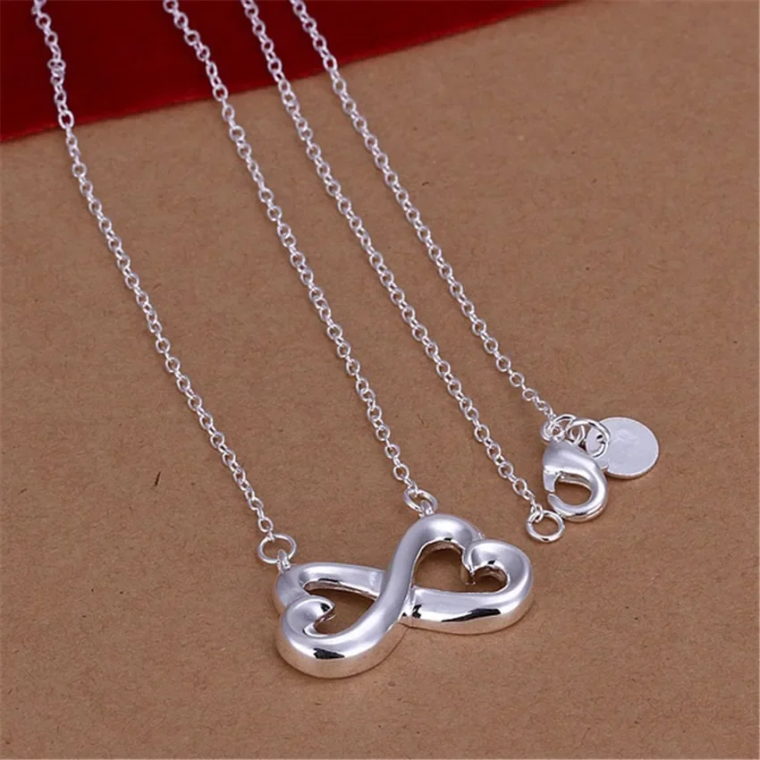 fashion wholesale price charm silver color for women pendant cute Necklace Fashion trends Jewelry Gifts WEDDING N148