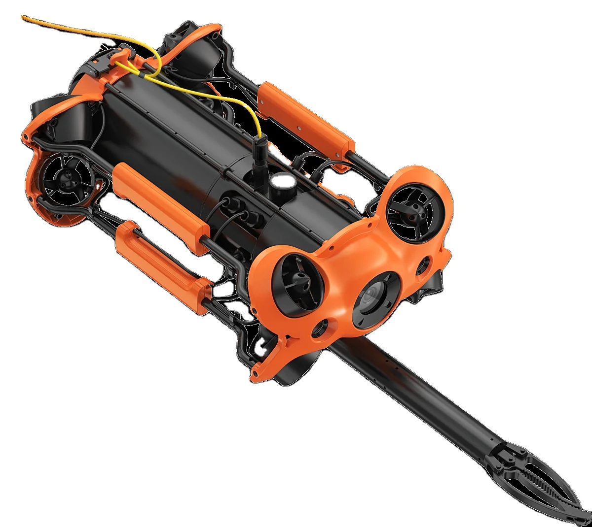 Professionele Fisshing Onderwater Drone Rov Robot 8 Vector Stuwraketten Met Grijperarm 4K Camera Afstandsbediening