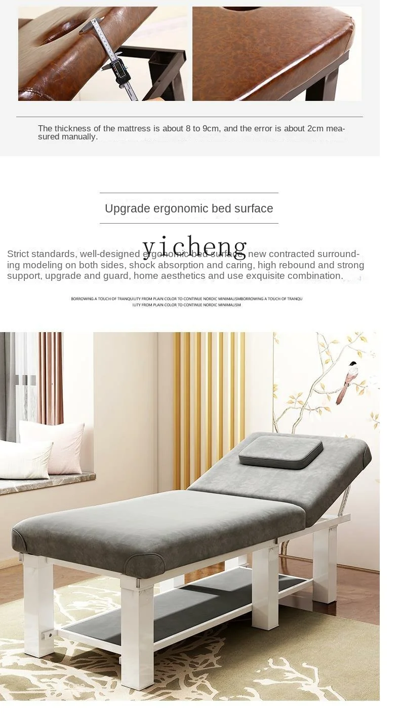 

Facial Bed Fold Folding Body Massage Push Bed Moxibustion Bed Facial