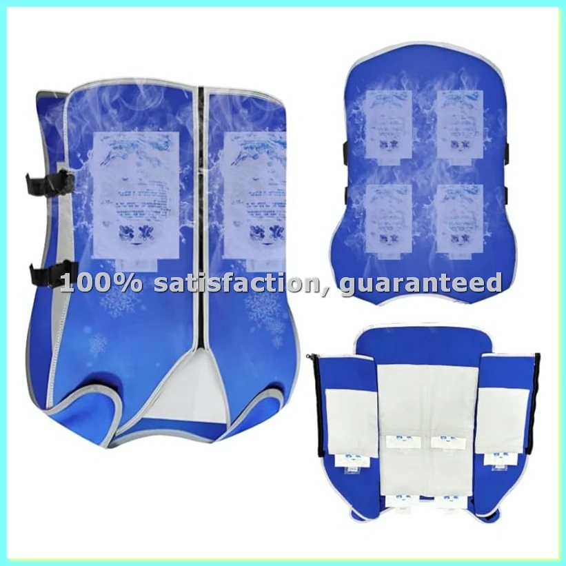 Adjustable Cooling Vest for Men & Women with 26 Gel Ice Packs, Perfect for Hot Weather Work & Outdoor Activities-ABFB