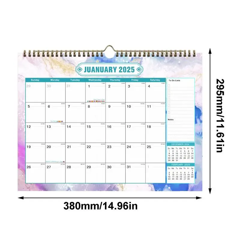 Calendrier de bureau MON translucide, calendrier de table déchirable, licence, 2024-2025, 03/positif