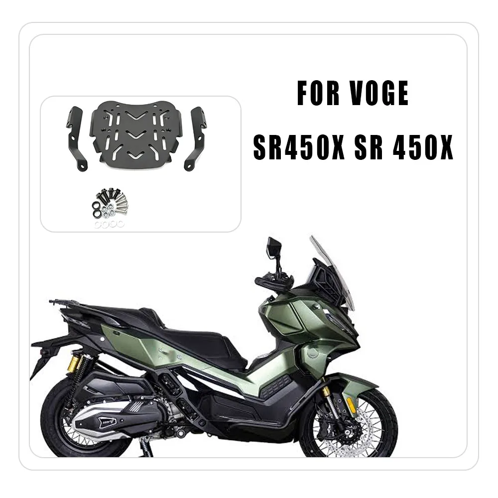 Motorcycle Rear Luggage Rack Tail Box Bracket Trunk Cargo Carrier Shelf Accessories For VOGE SR450X SR 450X