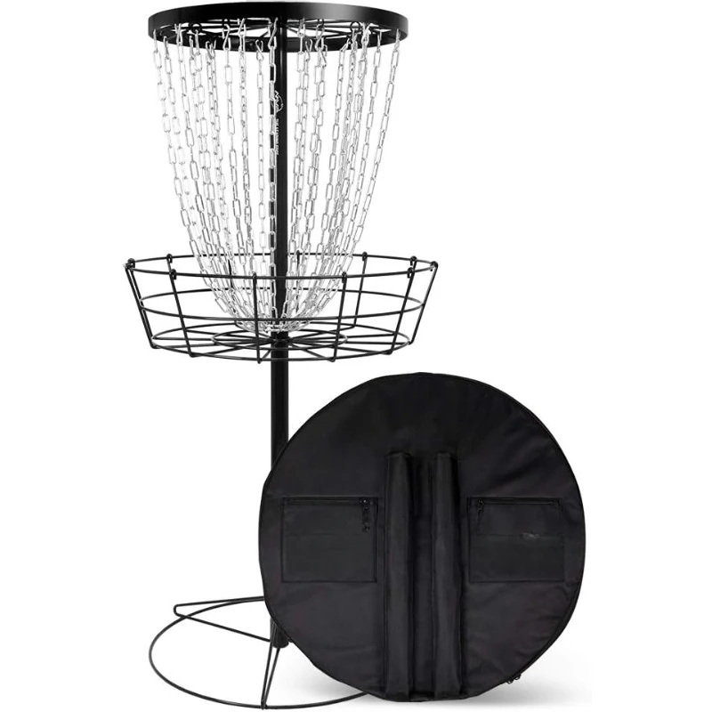 Black Hole Lite Disc Golf Basket with Transit Bag