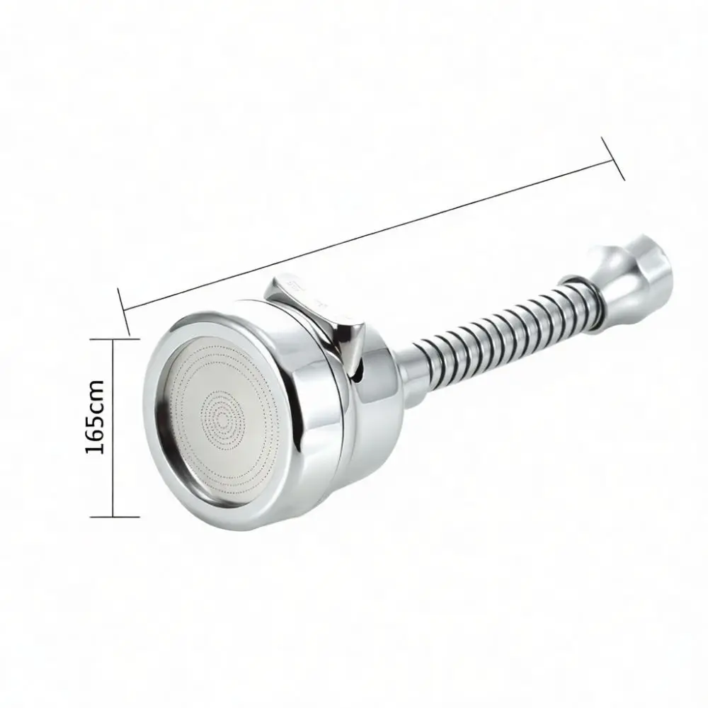 Kitchen Sink Faucet Filter Extender Flexible Swivel Aerator Pressurized Anti Splash Tap Water Saving Outlet Spray Attachment
