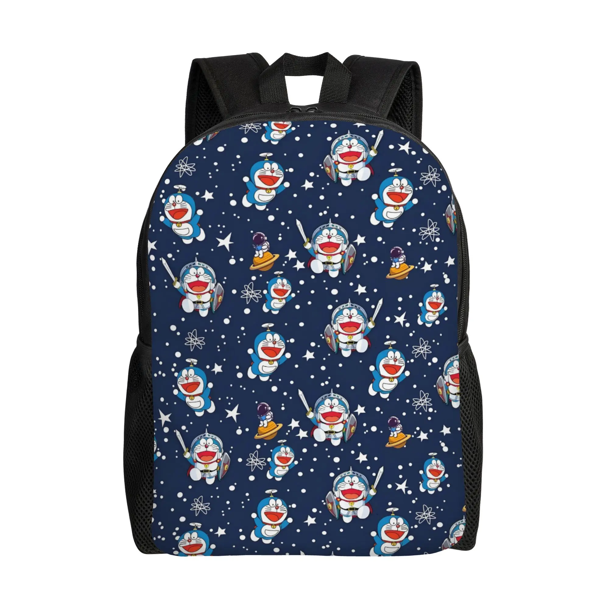 

Custom D-Doraemons Cartoon Backpacks for Women Men School College Student Bookbag Fits 15 Inch Laptop Bags