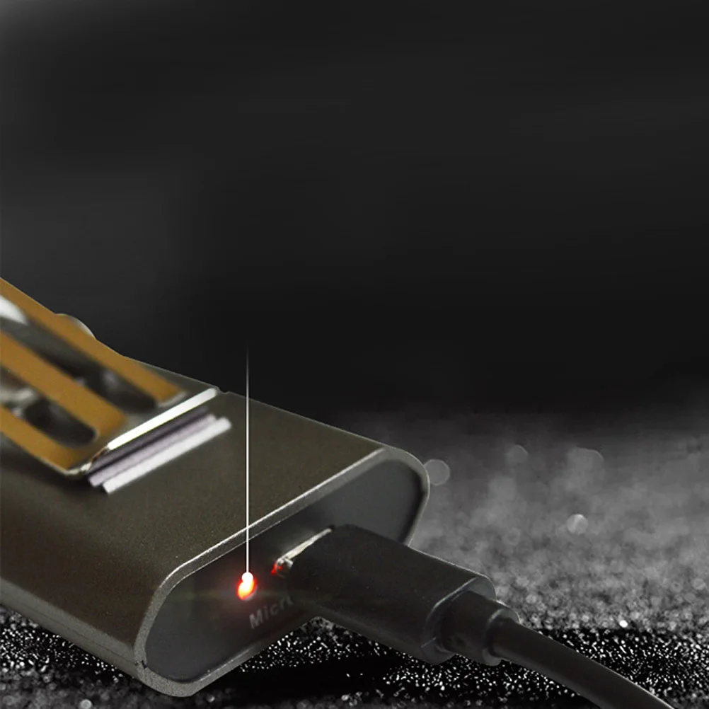 

Hat Clip LED Light 2 Hour Charge 16-20H Use Time 3 Modes Adjustable Lamp for Night Fishing and Hiking LED Headlamp