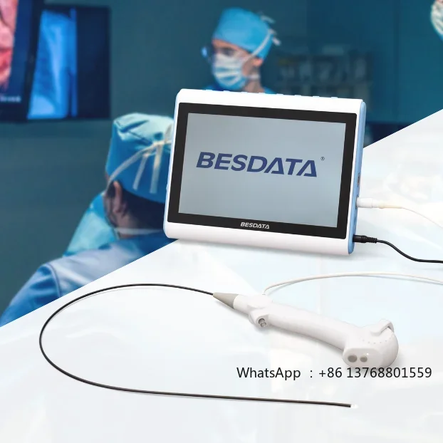 Ureteroscope BESDATA Flexible Medical Video Urology Endoscope Disposable Single Use Ureteroscope