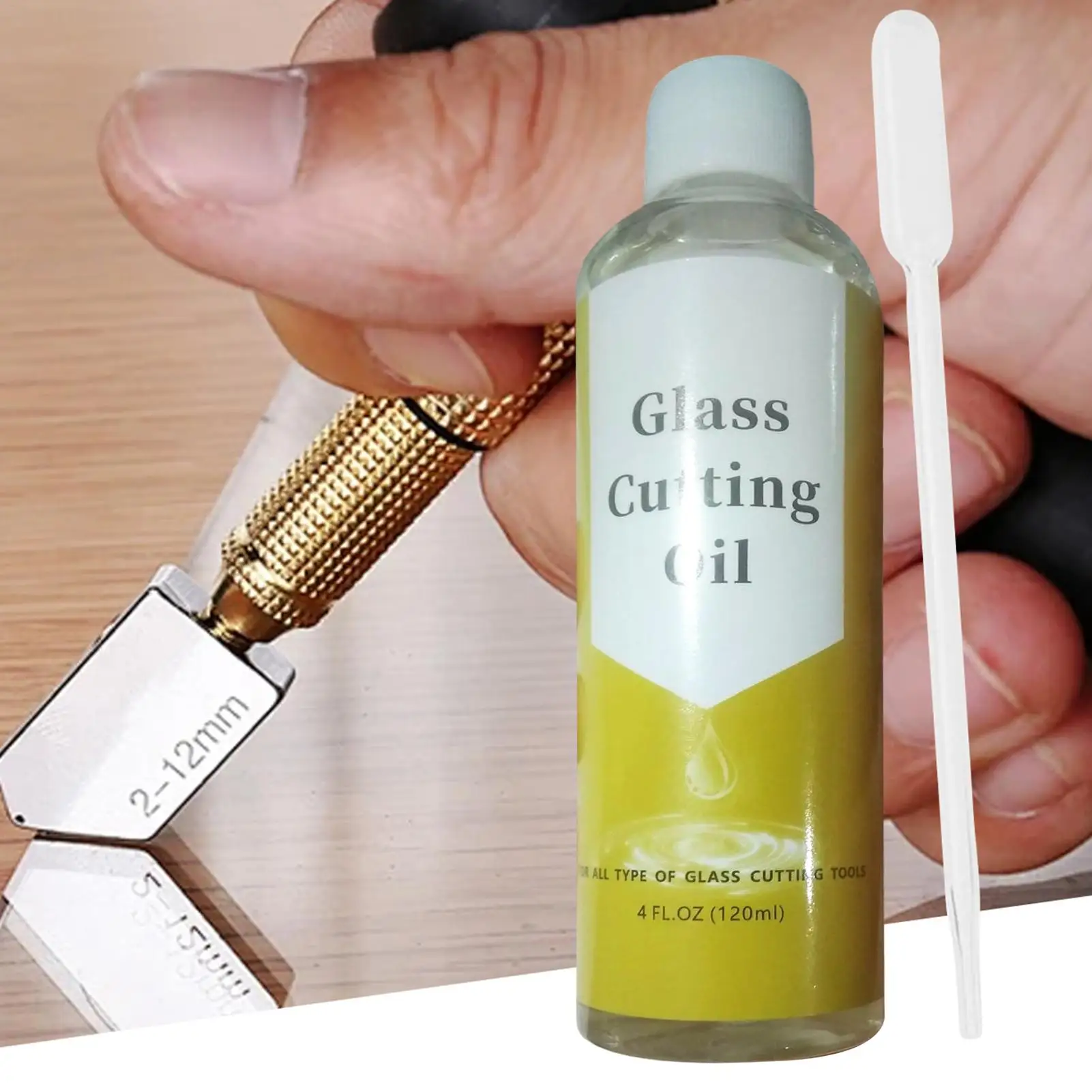 120ml Cutting Oil For Stained Glass Cutter Oil For Glass Drill Bit Easy To Use Multipurpose Mirrors Cutting Tool Fluid