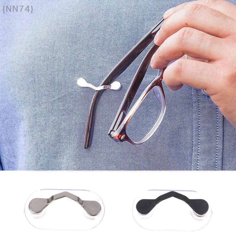 Modische magnetische Kleidungsclip-Schnalle – multifunktional für die Aufbewahrung von Brillen/Headset-Linien, tragbare Brillen-Hängehalter und Broschennadel
