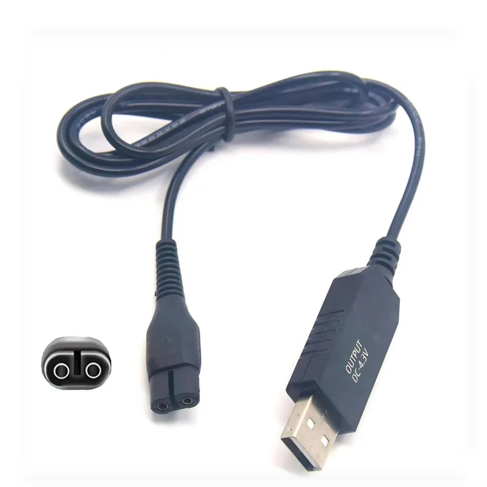 

A00390 4.3V Shaver USB DC Cable Fit for Philips Norelco One Blade YQ318 QP2511 QP2520 QP2521 QP2523 QT3900 RQ310 RQ311 QG3340