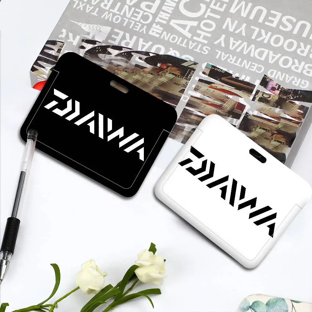 Classic Fishing Tackle Logo D-Daiwa Badge Holder Lanyards Keychain Women New Cartoon Card Holders Neck Straps Student - view 5