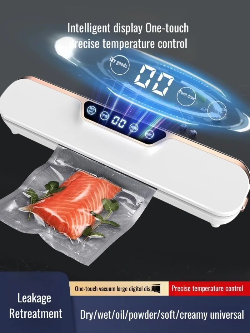 soft brittle Vacuum machine Household automatic vacuum sealing machine Nutritional freshness Sealable Mini Plastic Sealer