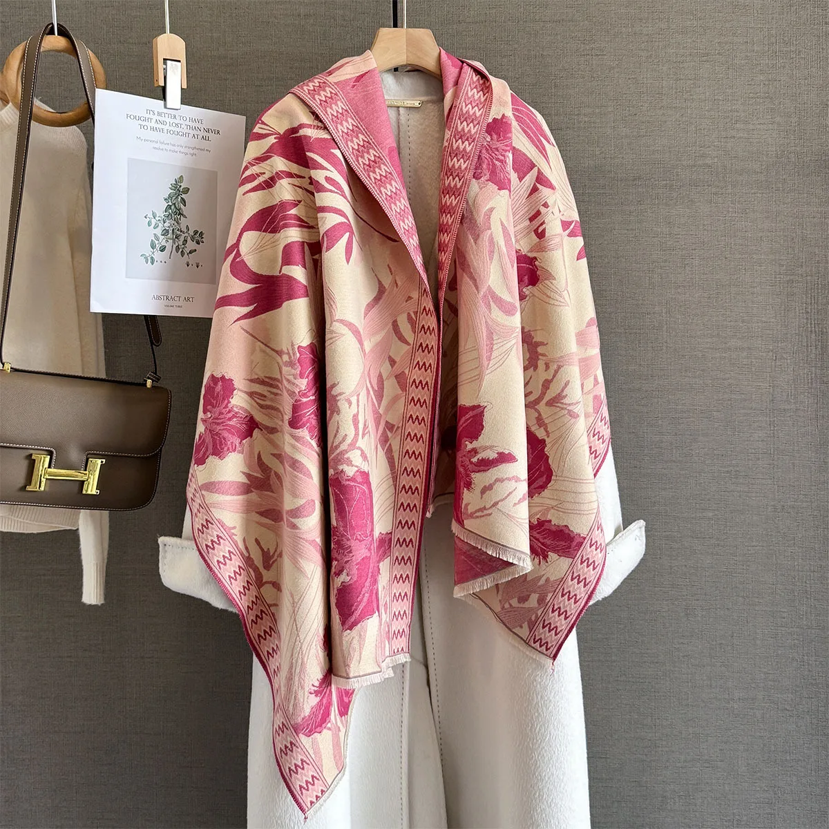 Autumn Cashmere Scarf for Women Thick Warm Winter Blanket Brand Female Luxury Quality Shawl Wrap Bufanda Poncho Echarpe Pashmina