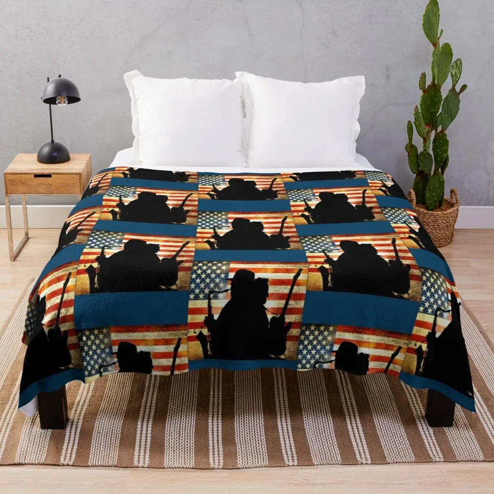 

Best Style Springsteen Throw Blanket Soft Plaid for sofa Blankets